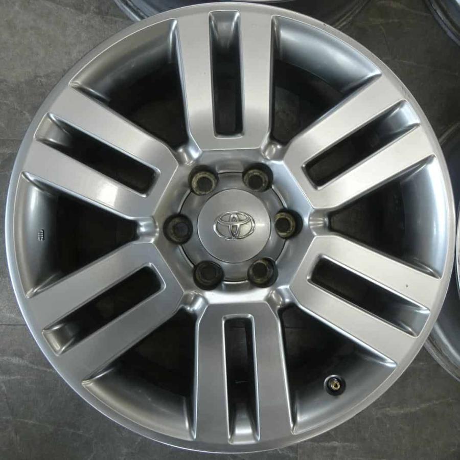 4本SET 会社宛 送料無料 20×7J トヨタ 純正 アルミ 6穴 PCD 139.7mm +