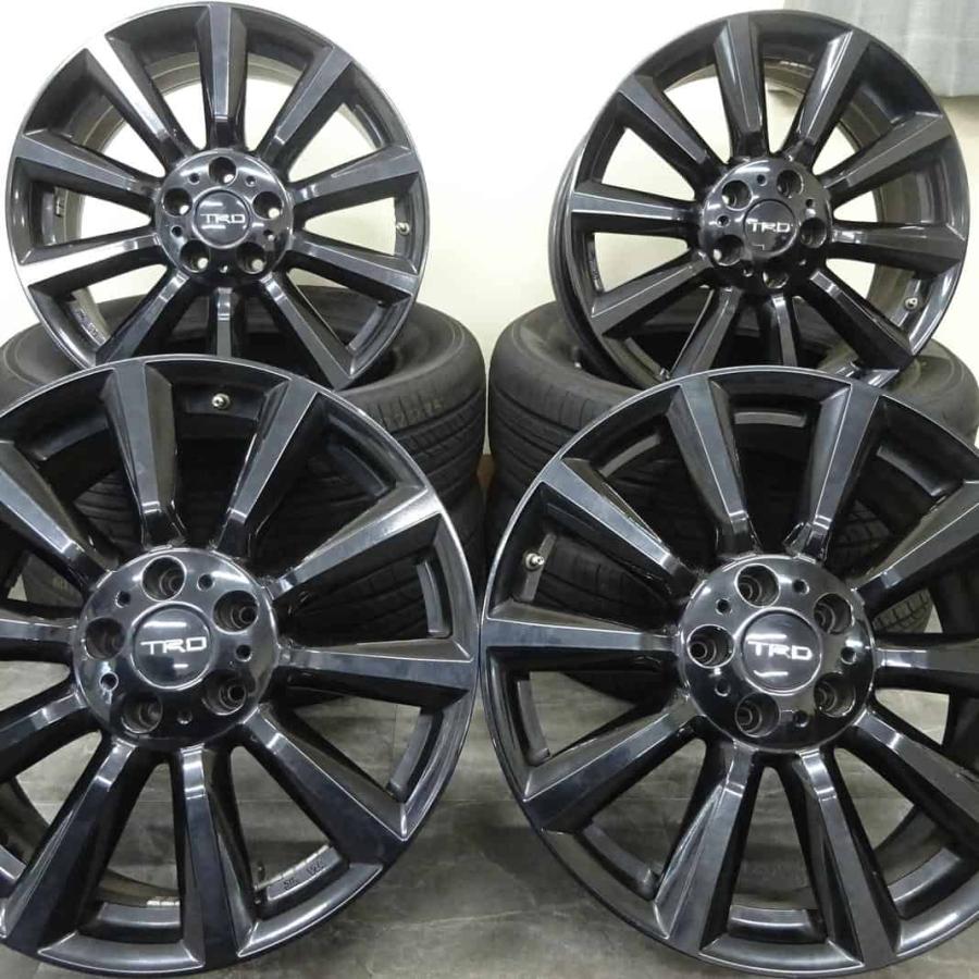 4本 会社宛 送料無料 18×7.5J トヨタ TRD TF6 プリウスα ハリアー