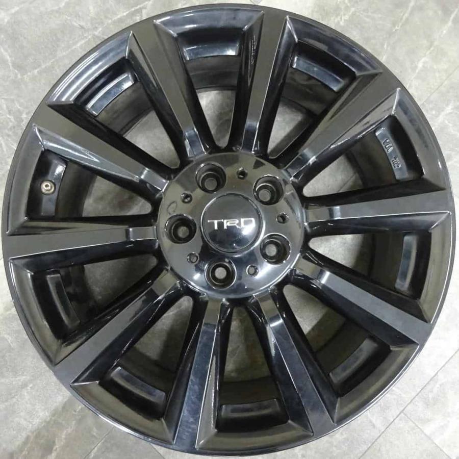 4本 会社宛 送料無料 18×7.5J トヨタ TRD TF6 プリウスα ハリアー