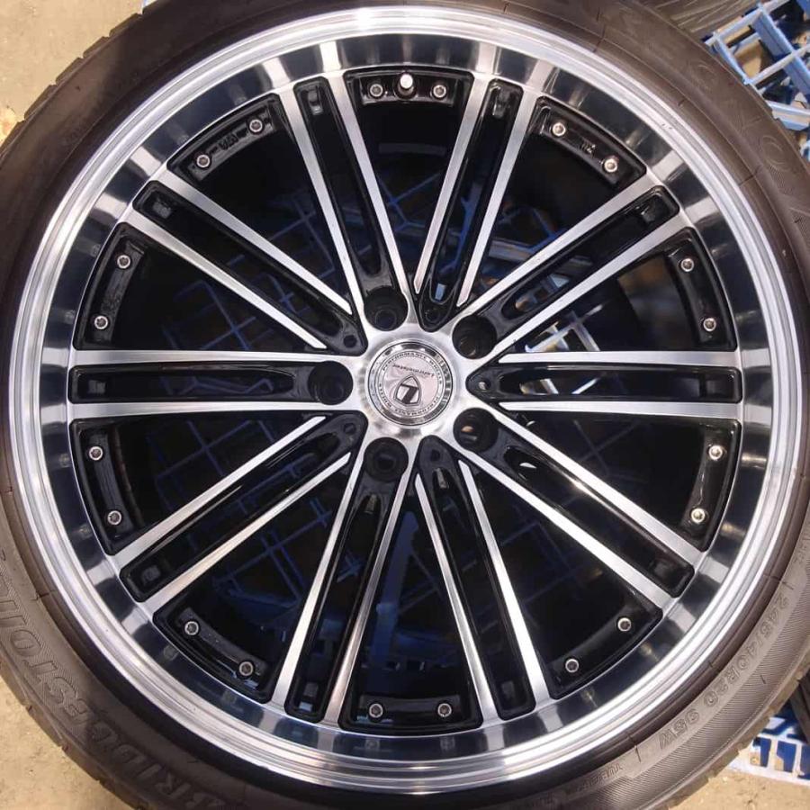 夏4本SET 会社宛 送料無料 245/40R20×8.5J 95W ブリヂストン BS レグノ