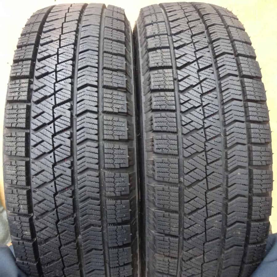 冬4本SET 会社宛 送料無料 155/65R13×4J 73Q ブリヂストン ブリザック