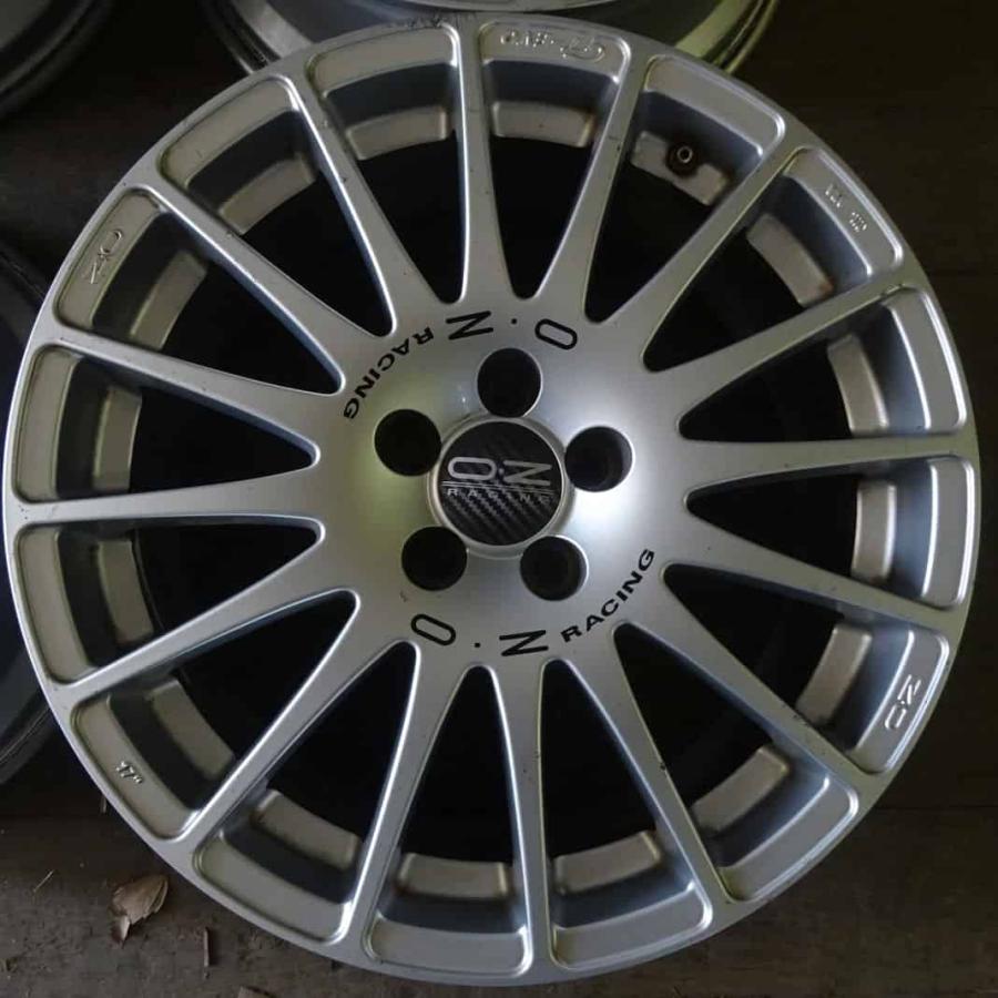 4本 会社宛 送料無料 17×7.5J O.Z GT-EVO アルミ 5穴 PCD 100mm +48 