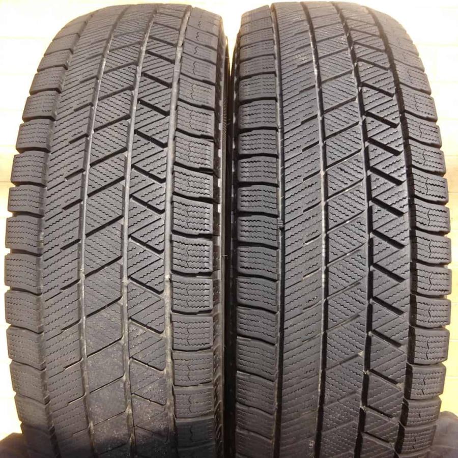 185/70R14  トヨタ プロボックス アリオン系 バリ溝2021年購入4本セット 冬4本SET 会社宛 送料無料 185/70R14 88Q ブリヂストン ブリザック