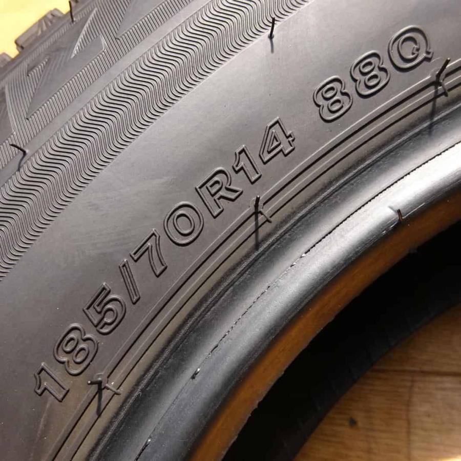 185/70R14  トヨタ プロボックス アリオン系 バリ溝2021年購入4本セット OPEN COUNTRY プロボックス PROBOX サクシード 14インチ タイヤ