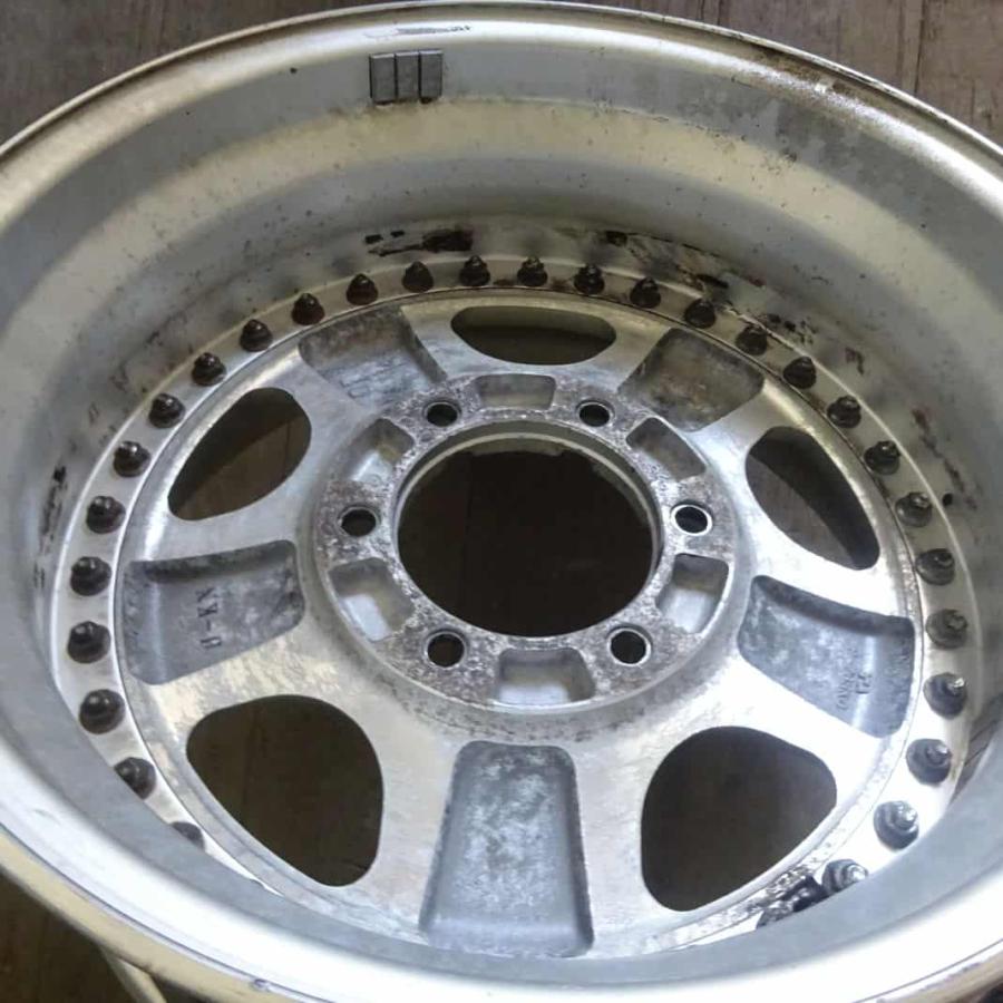 4本SET 会社宛送料無料 16×8J DEERFIELD アルミ 6穴 PCD 139.7mm +0 