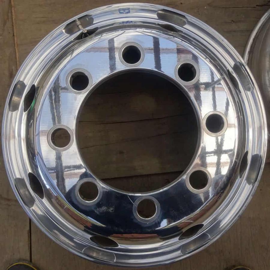 4本SET 会社宛 送料無料 19.5×6.75 8穴 JIS規格 PCD 285mm +147 ハブ径