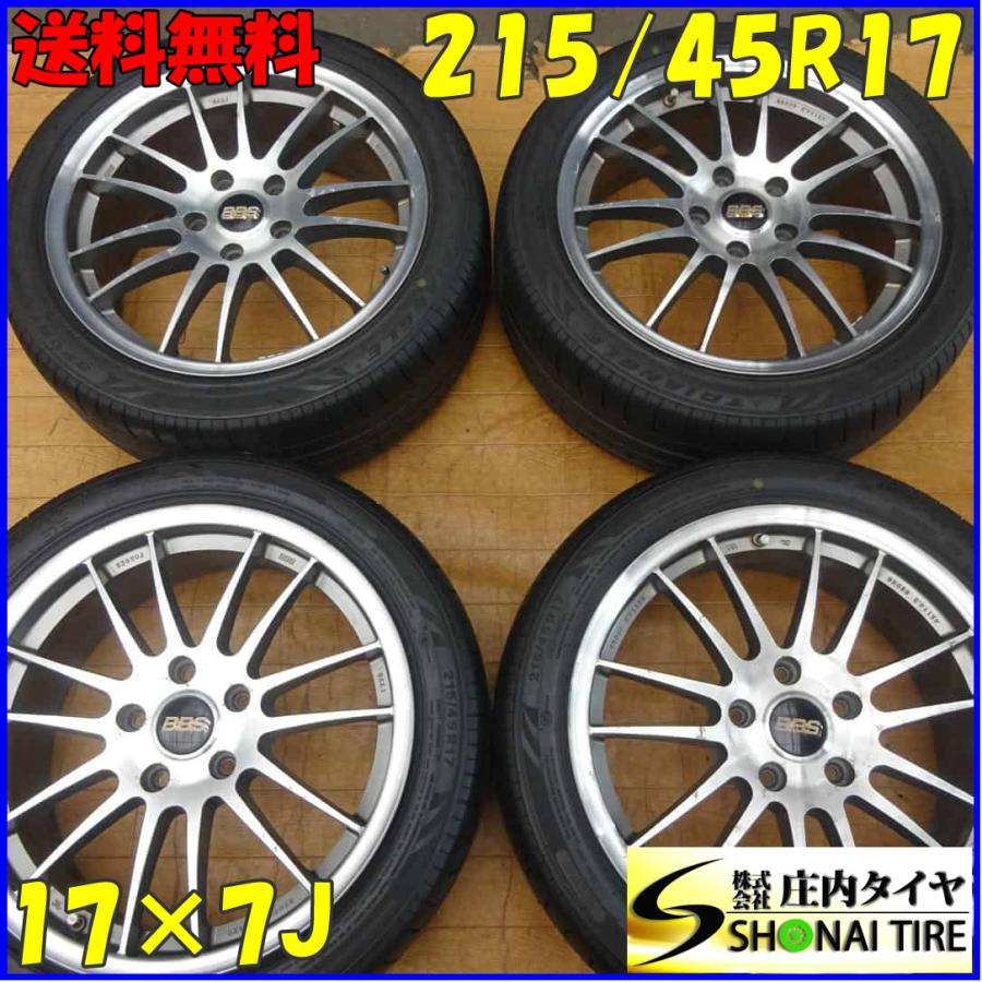 夏4本SET 会社宛 送料無料 215/45R17×7J 91W トライアングル SPORTTEX 