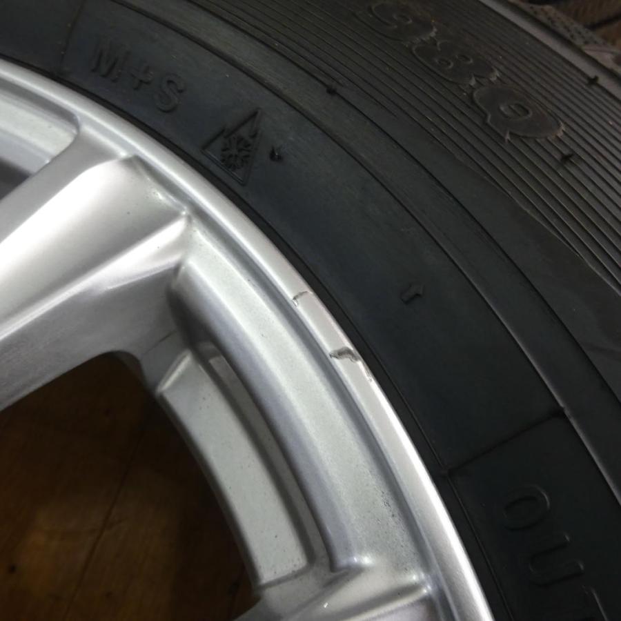 冬4本SET 会社宛 送料無料 215/65R16×6.5J 98Q トーヨー ウィンター