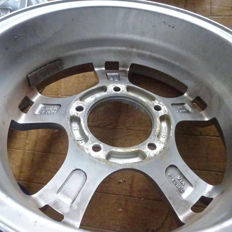 4本SET 会社宛 送料無料 16×5.5J WEDS KEELER アルミ ホイール 5穴 PCD