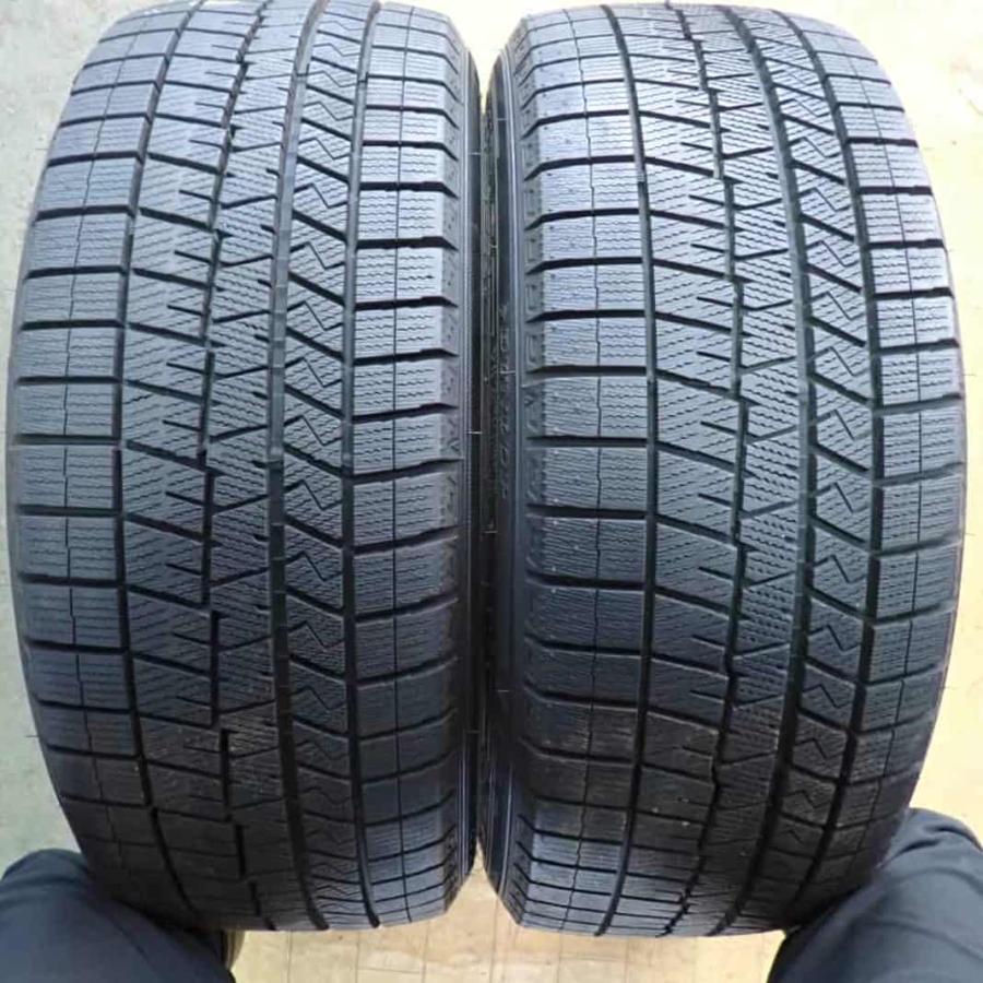 【送料無料】激溝！DL　ウィンターマックスWM03 225/45R18 中古4本 冬4本 会社宛送料無料 225/45R18 91Q ダンロップ WINTER MAXX WM03