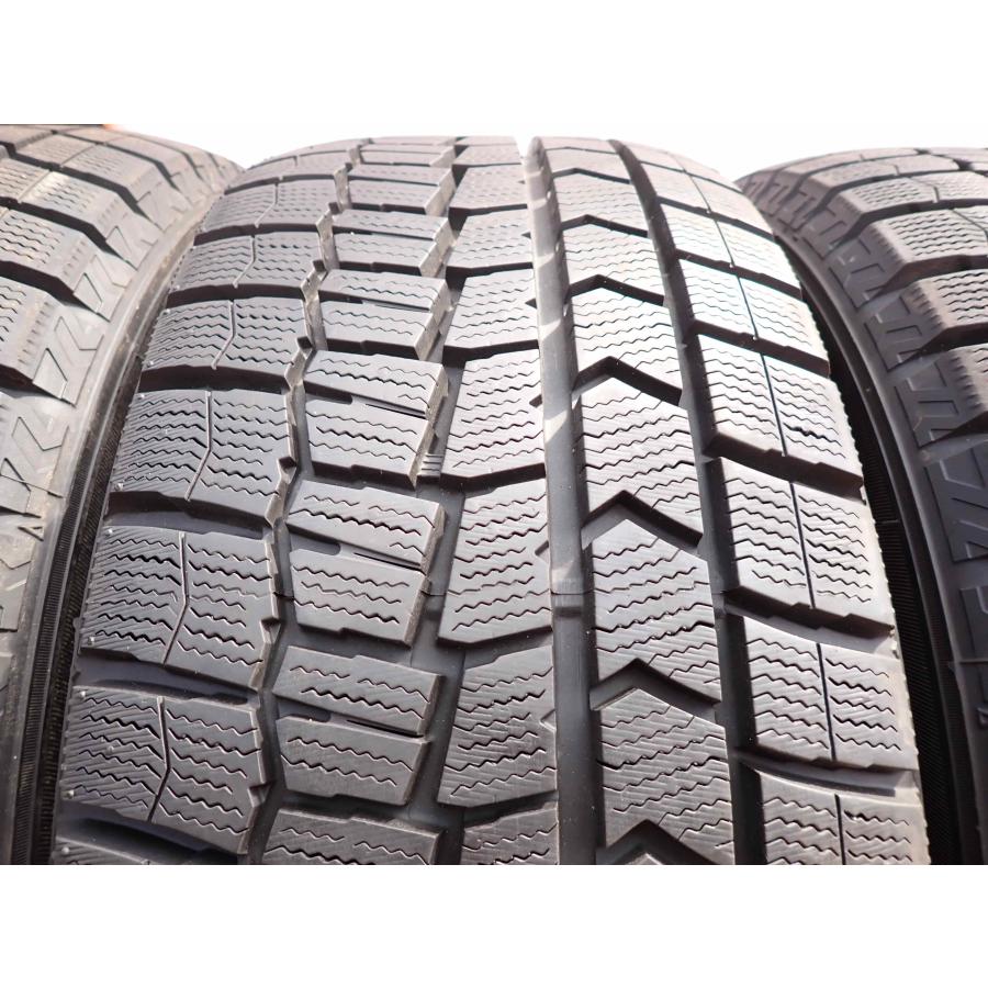 冬4本 会社宛 送料無料 225/55R16 95Q ダンロップ WINTER MAXX WM02 2021年製 アリスト ソアラ RX-8 ベンツ Eクラス アウディ A4 NO,Z9740の画像