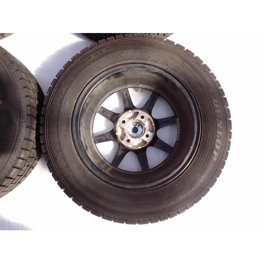 スタッドレス ダンロップ ウインターマックス 175/70R14 アルミ4本セット 美品 ホンダ フィットに使用してました 冬4本SET 会社宛 送料無料 175/70R14×5.5J 84Q ダンロップ WINTER MAXX