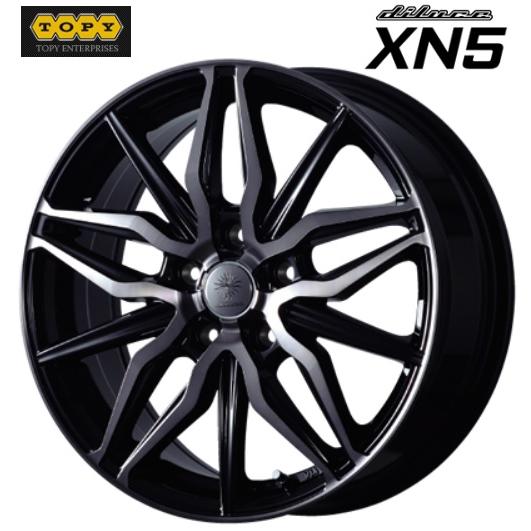 新品ホイール単品4本SET トピー実業 DILUCE XN5 ディルーチェ 7.0J+53 5H-100 18インチ プリウス 86 BRZ  レガシィB4 カローラ 等 :1667-00006647:タイヤショップトレッド - 通販 - Yahoo!ショッピング