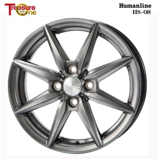 新品ホイール単品4本SET トレジャーワンカンパニー ヒューマンラインHS  