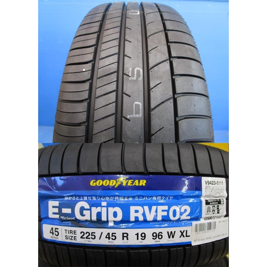 取寄せ品 WEDS スポルト2 7.5J+48 5H-114.3 グッドイヤー RVF02 22年 225/45R19インチ RU系 RV系 ヴェゼル HV RC系 オデッセイ e:HEV｜tire-shop-tread｜02