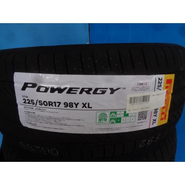 2023年製 PIRELLI ピレリタイヤ 225/50R17☆4本 PIRELLI ピレリ POWERGY 225/50R17 98Y XL サマータイヤ 4本