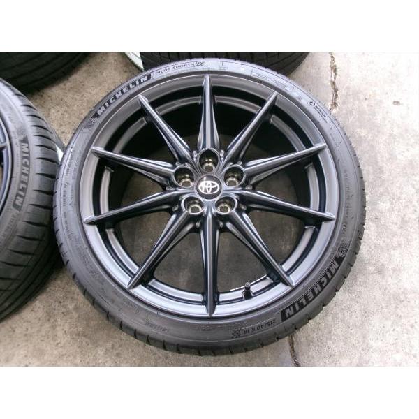 GR86 トヨタ 18インチ タイヤホイールセット マットブラック GR86 トヨタ 18インチ タイヤホイールセット マットブラック