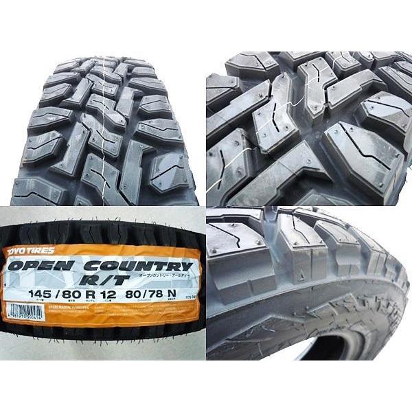 TOYO TIRES 軽トラ 軽バン マッドタイヤ付きホイールセット 新品 TOYO TIRES 軽トラ 軽バン マッドタイヤ付きホイールセット 新品
