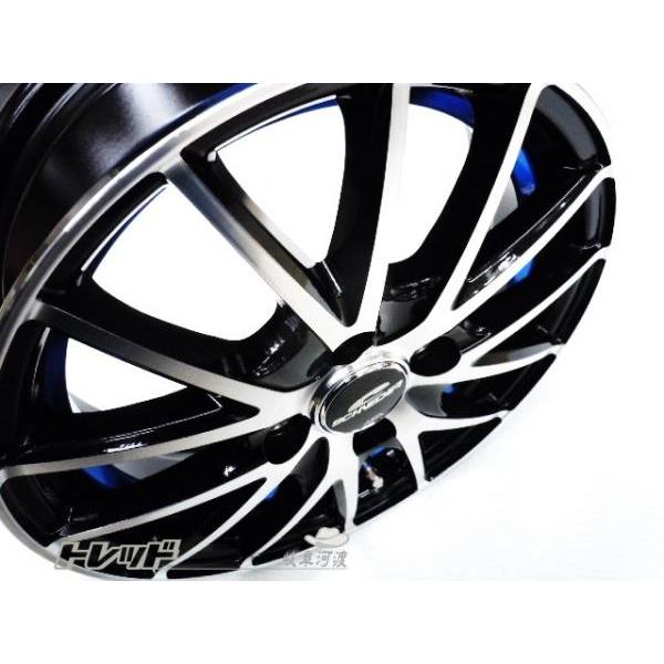 軽自動車用ホイール　14インチ 1台分　シュナイダーRX27 マルカサービス ホイール4本セット M.I.D SCHNEIDER RX27