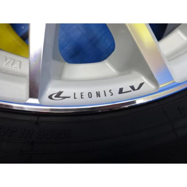 ヨコハマタイヤ 【新品ホイール+中古タイヤ4本セット】Weds LEONIS LV 