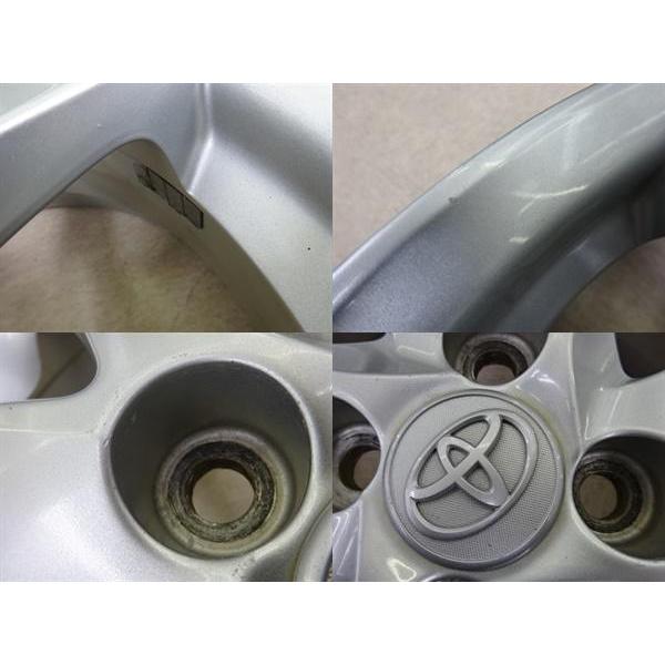 中古アルミ15X6.0　トヨタｂB純正4本セット　アクア、ヴィッツ、ルーミー流用 トヨタ 15インチ bB 純正 ホイール 4本セット 6J+40 4H-100