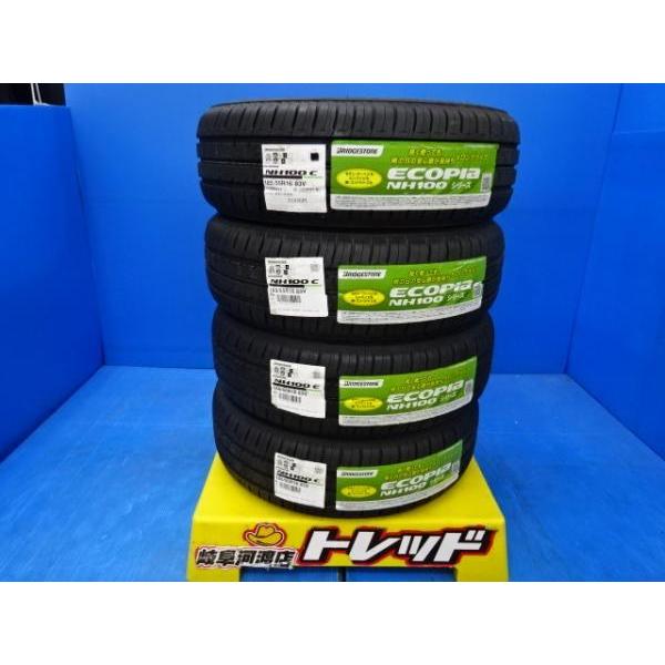 BS BRIDGESTONE ECOPIA NH100C 185/55R16 16インチ 夏タイヤ 4本 19年