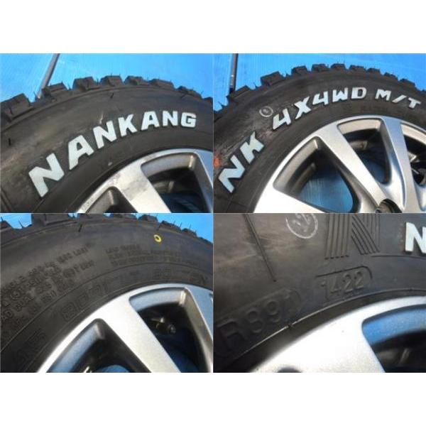 145/80R12インチ 80/78N 6PR 軽トラ 軽バン タイヤホイール セット【 車検対応 】中古 マナレイ 新品 NK FT-9 M/T ホワイトレター 2022年製|tire-shop-tread|03