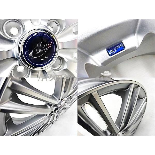 165/55R15 Weds LEONISホイール15x4.5J ブラポリ