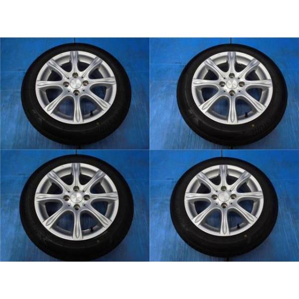 185/60R15インチ お値打ち セット品 入荷 【 アクア 等】中古 アルミ ブリヂストン エコピア NH200C 4本set 2022年製造 185/60-15｜tire-shop-tread｜02