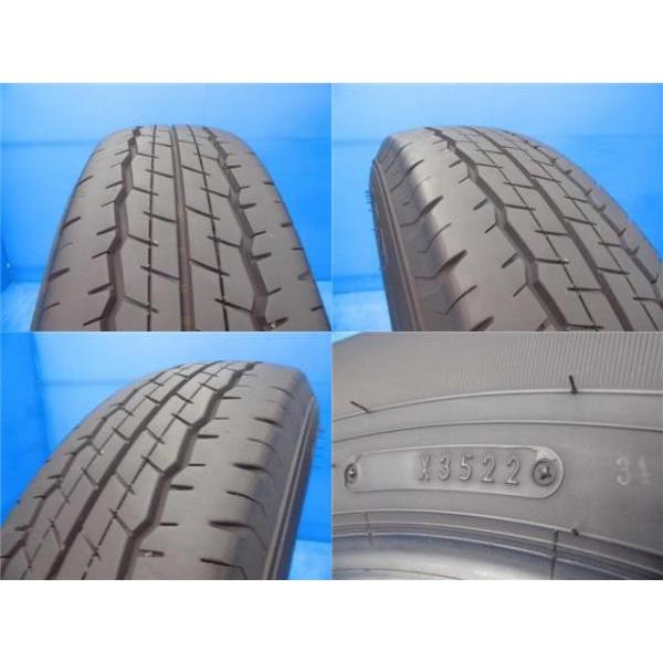 【中古】ダンロップ ＳＰ １７５Ｎ 195/80R15　ハイエース ・キャラバンに！！｜tire-shop-tread｜06