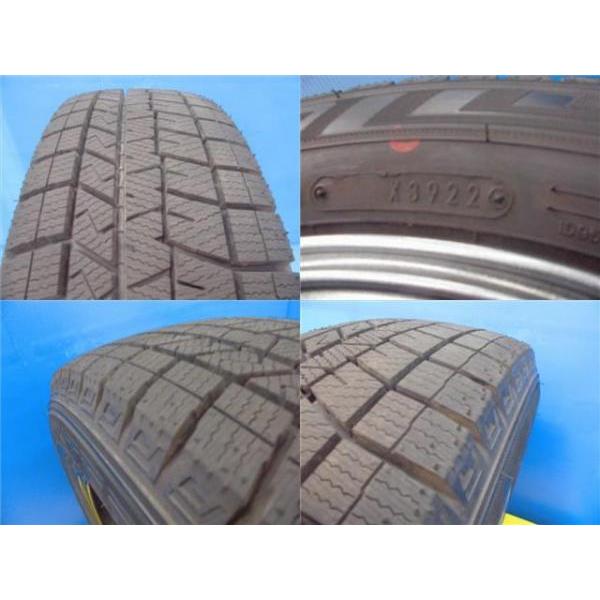 4本 中古 冬タイヤ溝多め175/65R15 アルミ付き アクア 10系 フィールダー キューブ SPORT ABERIA 4穴  ダンロップ ウインターマックス WM03｜tire-shop-tread｜08