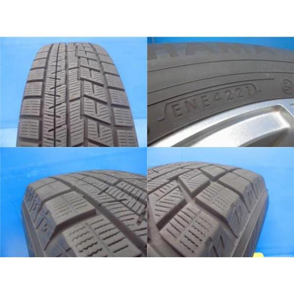 中古 4本 溝多め スタッドレスタイヤ 185/70R14 アルミ付き ノート E12系 フリード4穴 GB3 等 Aphrodite 4穴 ヨコハマ アイスガード IG60｜tire-shop-tread｜07