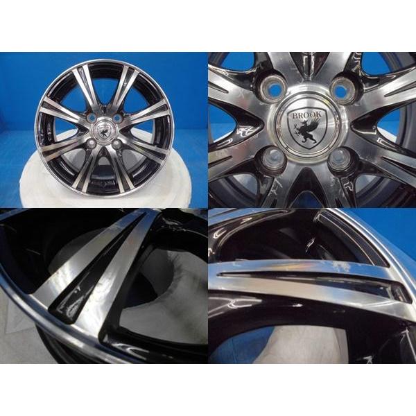 BRIDGESTONE 155/65R14 冬タイヤホイール ブルック NT8 14インチ BRIDGESTONE 155/65R14 冬タイヤホイール ブルック NT8 14インチ