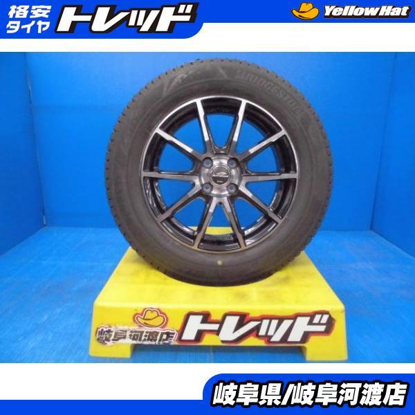 BRIDGESTONE 4本 セット 中古アルミ付き シュナイダー 16インチ 新品 