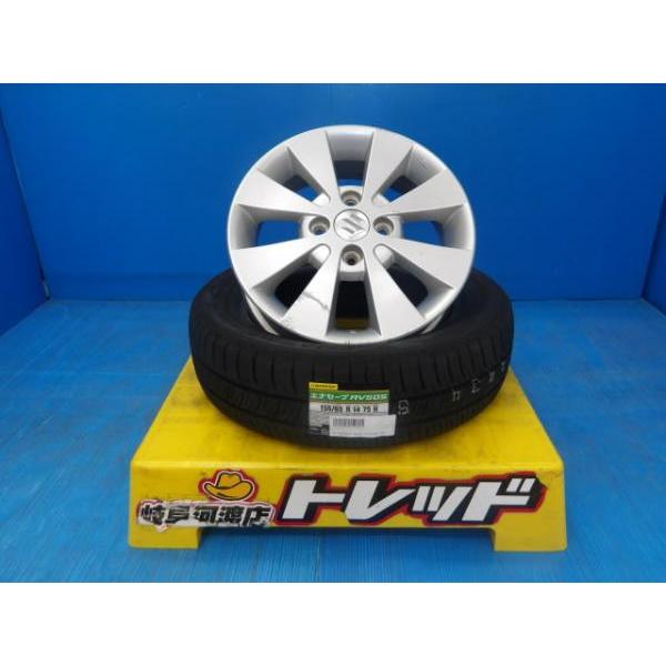 155/65R14 ダンロップ 溝有 夏タイヤ4本 タント ムーヴ ワゴンR