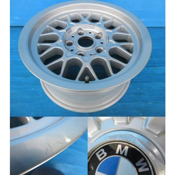 BMW 純正 BBS 製 15 インチ 中古 アルミ ホイール 4枚 セット 7.0x17 +