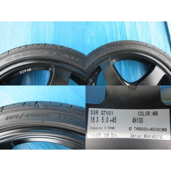 グッドイヤー 軽自動車 16インチ 中古 タイヤ アルミ ホイール 4本 