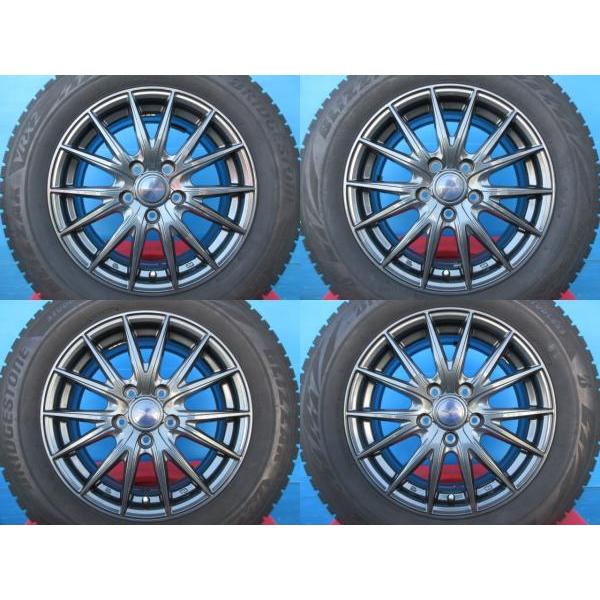 ブリヂストン 215/60R16 ブリザック VRX2 2021年製 中古 16インチ 中古 アルミ ホイール 4本 高槻｜tire-shop-tread｜02