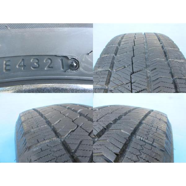 ブリヂストン 215/60R16 ブリザック VRX2 2021年製 中古 16インチ 中古 アルミ ホイール 4本 高槻｜tire-shop-tread｜09