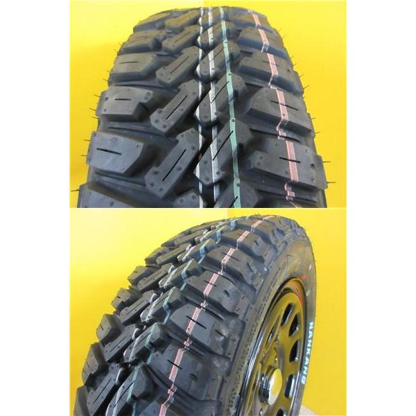 4本 165／65R14 マッドタイヤ リフトアップ デイトナ