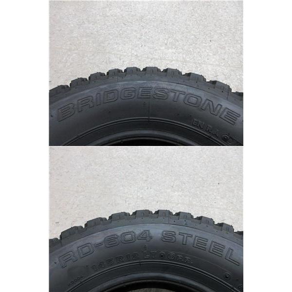 BRIDGESTONE 送料無料 ゴツゴツ BS RD604 4本 145/80R12 80/78N BRIDGESTONE 送料無料 ゴツゴツ BS RD604 4本 145/80R12 80/78N