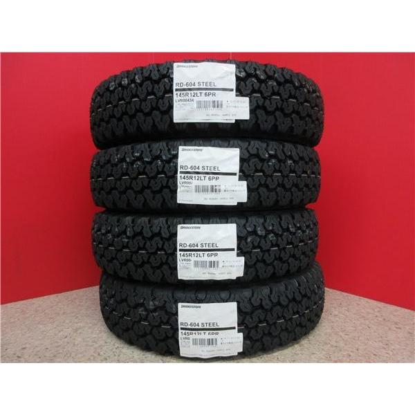 BRIDGESTONE 送料無料 ゴツゴツ BS RD604 4本 145/80R12 80/78N BRIDGESTONE 送料無料 ゴツゴツ BS RD604 4本 145/80R12 80/78N