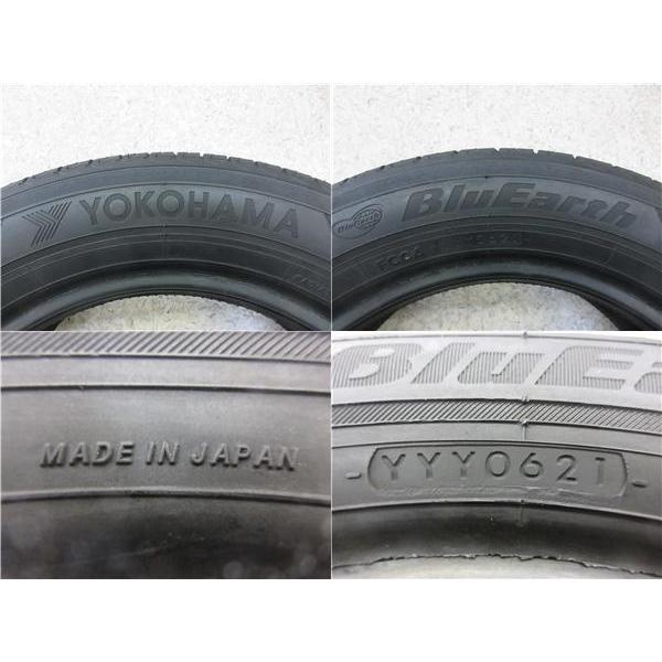 送料無料 2021年製 4本 ヨコハマ ブルーアース AE01F 185/60R15 サマー  