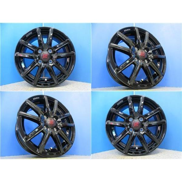 送料無料 4本 新品 ゼトロ 165/70R14 スタッドレス タイヤ ホイール 