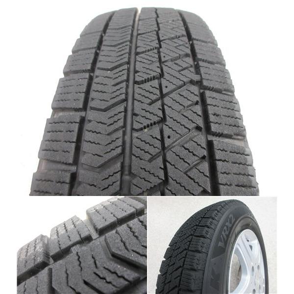 送料無料 4本 ブリヂストン VRX2 145/80R13 スタッドレス タイヤ ホイール セット 国産 冬 21年製 N-BOX エッセ ミラ  ミラココア BS 新潟