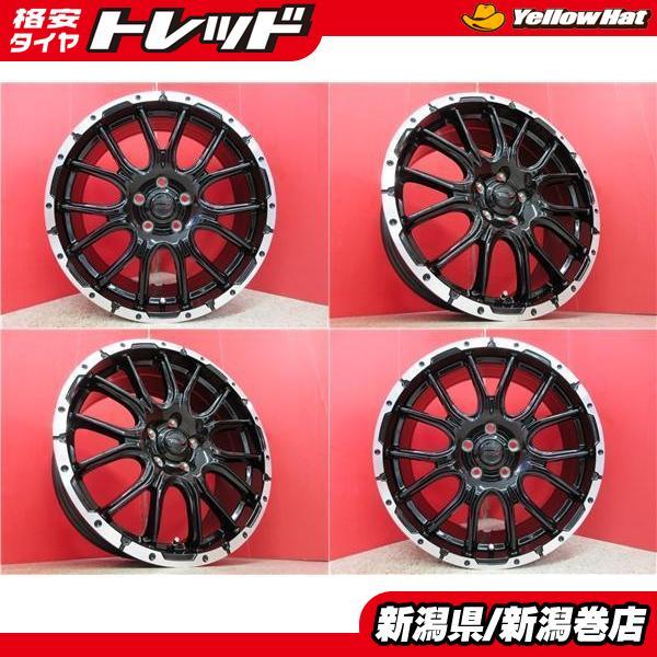 送料無料 4本 新品 VENES SUV M7 17インチ ホイール セット 7J +38 5H