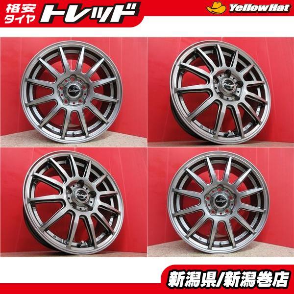 送料無料 4本 新品 BEST Exchanger-012 16インチ ホイール セット 6.5J