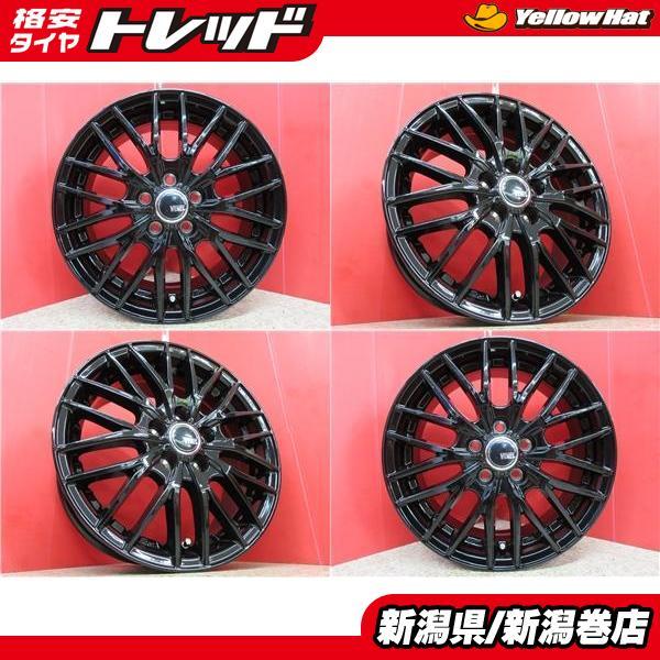 送料無料 4本 新品 VENES FS01 15インチ ホイール セット 6J +43 5H