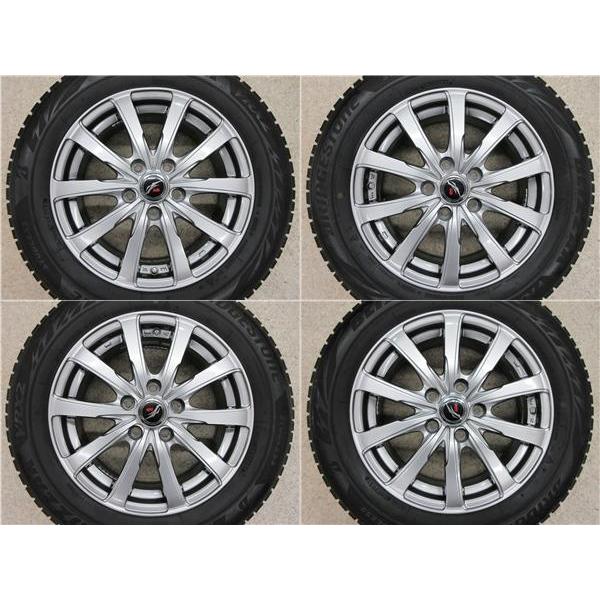 送料無料 4本 ブリヂストン VRX2 205/60R16 スタッドレス タイヤ ホイール セット 国産 冬 21年製 6.5J +53 5H 114.3 80系 ヴォクシー ノア｜tire-shop-tread｜06