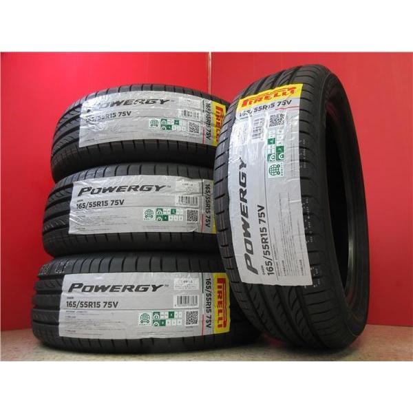 POWERGY 165/55R15 75V タイヤ 4本セット PIRELLI タイヤ4本セット 2025年製 ピレリ パワジー 165/55R15